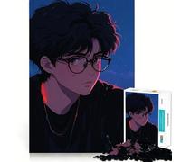 Rompecabezas de 1000 Piezas Atardeceres y desamor para Adolescentes Juego Inteligente para Relajarse Patrón de ensamblaje Lista de Deseos de Papá Noel 38x52cm