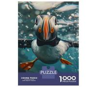 Rompecabezas De 1000 Piezas Atlantic Puffin Rompecabezas para Adultos Juguetes Antiestrés Regalos para Mujeres Regalos De Cumpleaños Únicos 52x38cm/1000pcs