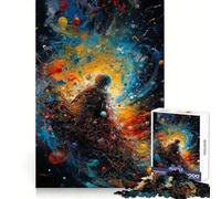 Rompecabezas de 1000 Piezas Atrapado en el Infinito para Adultos Entrenamiento Mental Pasatiempo Tranquilo Corte láser Regalo significativo (38x52cm)