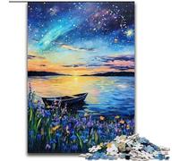 Rompecabezas de 1000 Piezas Aurora Boreal para Adultos y Adolescentes Interacción Entre Padres e Hijos Que Reduce el estrés (50x75cm)