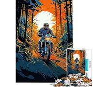 Rompecabezas de 1000 Piezas Aventuras en el Bosque para Adolescentes Actividades Familiares Divertidas en casa Juguetes educativos 50x75cm