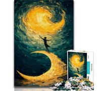 Rompecabezas de 1000 Piezas Bajo Las Estrellas Ideal para Adultos y Adolescentes Entrena tu Cerebro y Tus Manos Regalos para Familiares y Amigos 26x38cm