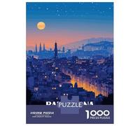 Rompecabezas De 1000 Piezas Barcelona, Spain at Night Rompecabezas para Adultos Juguetes Antiestrés Regalos para Mujeres Regalos De Cumpleaños Únicos 70x50cm/1000pcs