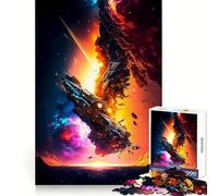 Rompecabezas de 1000 Piezas Barco Destruido para Adultos Regalo Ideal para quienes Buscan un Juego de lógica y Entretenimiento Diseño Elegante y práctico 50x75cm