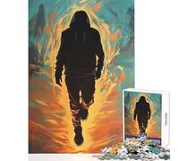 Rompecabezas de 1000 Piezas Bautizado por Fuego Juguete Educativo Gran Regalo para Juegos Juego Familiar Mejorar el Amor Entre Parejas Tamaño 38x52cm