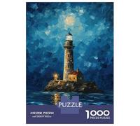 Rompecabezas De 1000 Piezas Beacon in The Night Rompecabezas para Adultos Juego Familiar Mejora La Memoria Oferta como Regalo para Toda La Familia 70x50cm/1000pcs