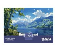 Rompecabezas De 1000 Piezas Ben Lomond Mountain Landscape Rompecabezas para Adultos Juego De Ingenio Análisis Y Lógica Interacción Entre Padres E Hijos 70x50cm/1000pcs