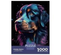 Rompecabezas De 1000 Piezas Bernese Mountain Dog Rompecabezas para Adultos Juego De Ingenio Corte De Precisión Cumpleaños Y Navidad 38x26cm/1000pcs