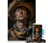 Rompecabezas de 1000 Piezas - Billy el Niño El Vaquero Juego de Corte Suave Juego cognitivo Regalo Ideal para Momentos de Ocio y diversión Juego de cumpleaños (50x75cm)