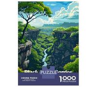 Rompecabezas De 1000 Piezas - Black River Gorges National Park, Mauritius Rompecabezas Juego De Ingenio Decoración De Pared Oferta como Regalos para Toda La Familia 38x26cm/1000pcs
