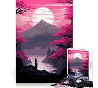 Rompecabezas de 1000 Piezas Bosque de Japón,Pixel Art,Clean Fit,Decor Logic,Fun Toy,Cozy Time Play,Christmas Art Piece 38x26cm