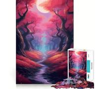 Rompecabezas de 1000 Piezas Bosque Místico Encantado para Adultos Ideal para Mejorar la Memoria y Disfrutar de Momentos de Paz Diseño para armar Regalo Premium (50x75cm)