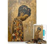 Rompecabezas de 1000 Piezas Buda obediente a la Vida,Corte Limpio,decoración,Juego Mental,Regalo,Tiempo de Juego Tranquilo,Actividad de cumpleaños (50x75cm)