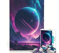 Rompecabezas de 1000 Piezas Buscando nuevos Mundos Juego Imposible Corte de precisión con Piezas de Formas aleatorias Que encajan Perfectamente 38x52cm