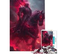 Rompecabezas de 1000 Piezas Caballero no Muerto Ayuda a ejercitar el Cerebro Decoración para el hogar Juguetes antiestrés Apto para Mayores de 14 años (38x26cm)