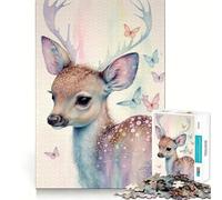 Rompecabezas de 1000 Piezas Caballito Dulce con Mariposa Adolescentes - Juguete Inteligente - Tiempo de Enlace - Corte Liso - Lista de Deseos de Santa Claus 50x75cm