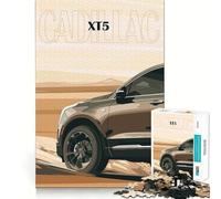 Rompecabezas de 1000 Piezas Cadillac XT SUV,decoración de Corte preciso,Juego Mental,Regalo,Tiempo de Juego Relajante,Actividad de cumpleaños (38x26cm)