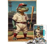 Rompecabezas de 1000 Piezas Campeón de Dinosaurios del Cretácico Un desafío Educativo y desafiante para Toda la Familia Apto para Mayores de 14 años (38x26cm)
