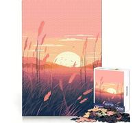 Rompecabezas de 1000 Piezas,Campo de heno,Naturaleza,Pixel Art,Ajuste, Juego Creativo para el Cerebro,Tiempo de Juego Relajante,Escena navideña,Arte 38x52cm