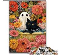 Rompecabezas de 1000 Piezas Cat and Soul para Adolescentes Un Juego desafiante Ideal para Regalar a Toda la Familia (50x75cm)