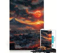 Rompecabezas de 1000 Piezas Cats para Adolescentes en el paraíso al Atardecer, Juguete para ejercitar la Mente, Juego en Grupo, Corte de precisión, Regalo para Festivales 50x75cm