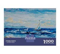 Rompecabezas De 1000 Piezas Chasing The Horizon Rompecabezas para Adultos Juegos Relajantes Decoración del Hogar Cumpleaños Y Navidad 38x26cm/1000pcs