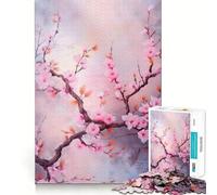 Rompecabezas de 1000 Piezas Cherry Tranquility Premium Cut Play Creative Brain Game Peace Fun Time Christmas Wall Art (50x75cm)