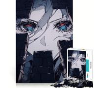 Rompecabezas de 1000 Piezas Chica Anime Atrapada,Juguete Que desafía la Mente,Troquelado de Alta precisión,Divertido Reto para Pasar el Tiempo (38x52cm)