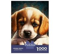 Rompecabezas De 1000 Piezas Child Dog Rompecabezas para Adultos Juego De Ingenio Carrera De Velocidad De Manos Cumpleaños Y Navidad 70x50cm/1000pcs