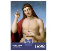 Rompecabezas De 1000 Piezas Christ Blessing by Raphael Rompecabezas para Adultos Juego Práctico Una Obra De Arte Cumpleaños Y Navidad 38x26cm/1000pcs