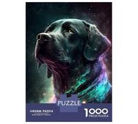 Rompecabezas De 1000 Piezas Christmas Cute Dog Rompecabezas para Adultos Juego Práctico Una Obra De Arte Cumpleaños Y Navidad 52x38cm/1000pcs
