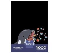 Rompecabezas De 1000 Piezas - Christmas Orca Whale Gift Rompecabezas Juego De Ingenio Decoración De Pared Oferta como Regalos para Toda La Familia 38x26cm/1000pcs