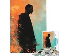 Rompecabezas de 1000 Piezas Cicatrices de Fuego difícil y desafiante para análisis y lógica Juguetes de Bricolaje para Mayores de 14 años 38x52cm