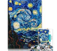 Rompecabezas de 1000 Piezas Cielo Nocturno de Night Sky para Adolescentes y Adultos Un desafío difícil y antiestrés, Ideal para Decorar tu Escritorio (38x26cm)