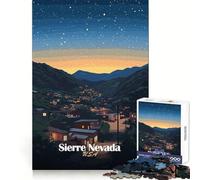 Rompecabezas de 1000 Piezas Cielo Nocturno de Sierra Nevada para Adultos Un Rompecabezas Mental Relajante y Divertido para armar Una cálida Sorpresa 50x75cm