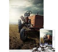 Rompecabezas de 1000 Piezas Comandante de Campo - Este es el Nombre del Tractor Juguete Educativo Juegos educativos Ideal para Decorar tu Escritorio Tamaño: 38x26cm