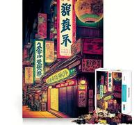 Rompecabezas de 1000 Piezas con Adolescentes japoneses de Las Calles de Tokio un desafío Mental Juguete Divertido para Compartir Diseño nítido y Sorprendente 38x52cm