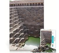 Rompecabezas de 1000 Piezas con Arquitectura de pozos escalonados Antiguos para Adultos Juego Que estimula la Mente Superficie Lisa y sin Rebabas Un pasatiempo Fascinante para los Momentos de Ocio