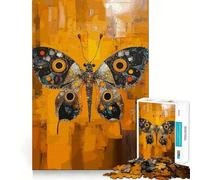 Rompecabezas de 1000 Piezas con Arte Abstracto Original de Mariposas para Adultos Juego Inteligente de Rompecabezas para armar Juntos Divertido Regalo de Temporada (38x26cm)