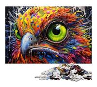 Rompecabezas de 1000 Piezas con diseño de águila y pájaro para Adultos, desafiante Juego para la Mente, Actividad interactiva Familiar, 50x75cm/19,68x29,52 Pulgadas