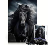 Rompecabezas de 1000 Piezas con diseño de Animales, Caballos y Fauna Silvestre para Adolescentes Ideal para Relajarse y divertirse Regalar en Vacaciones (38x52cm)