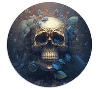 Rompecabezas de 1000 Piezas con diseño de Calaveras para Adultos, desafiante Rompecabezas para Adolescentes, Ideal para una Noche de Juegos en Familia, 67,5 x 67,5 cm