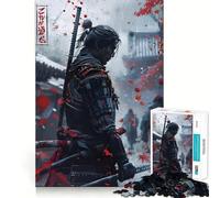 Rompecabezas de 1000 Piezas con diseño de Espada de Guerrero Juego para ejercitar la Mente Artesanía de Corte experta Un pasatiempo Fascinante para los Momentos de Ocio (50x75cm)