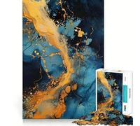 Rompecabezas de 1000 Piezas con diseño de Flujo Celestial,Arte Abstracto,Corte Suave,Juego Creativo,Juguete para Momentos de Ocio y relajación, (50x75cm)