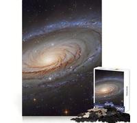 Rompecabezas de 1000 Piezas con diseño de Galaxia Espiral en el Espacio para Adolescentes Mejora la Memoria y Alivia el estrés Corte Regalo Ideal 38x26cm