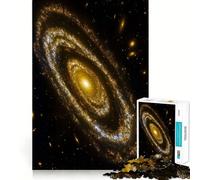 Rompecabezas de 1000 Piezas con diseño de Galaxia Espiral en el Espacio para Adultos y Adolescentes Juego Mental para Relajarse Corte preciso 50x75cm