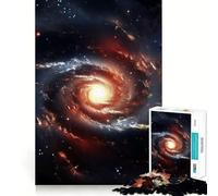 Rompecabezas de 1000 Piezas con diseño de Galaxia Espiral en el Espacio para Adultos y Adolescentes Juguete para el Tiempo Libre Decoración de Pared con Bordes precisos 38x26cm