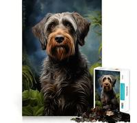 Rompecabezas de 1000 Piezas con diseño de Grifo de Pelo Duro para Adultos Piensa,Entrena y Juega Cierre Seguro,sin Piezas Sueltas aliviar el estrés (50x75cm)