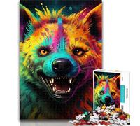 Rompecabezas de 1000 Piezas con diseño de hienas, Ideal para Adolescentes, Juegos educativos, decoración del hogar y Regalos para Toda la Familia, 75x50cm