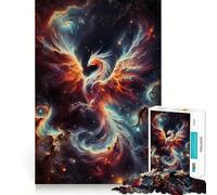 Rompecabezas de 1000 Piezas con diseño de la constelación del Fénix para Adolescentes Rompecabezas fácil de armar Ocio Impecable Regalo Ideal para Navidad (38x26cm)